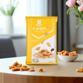 良品铺子 小米锅巴 五香味 90g 包装随机发 *5【5份超值装】