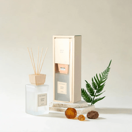 Foresta L Fragrance Diffuser, Amber Musk Scent, 400ml Home Aromatherapy