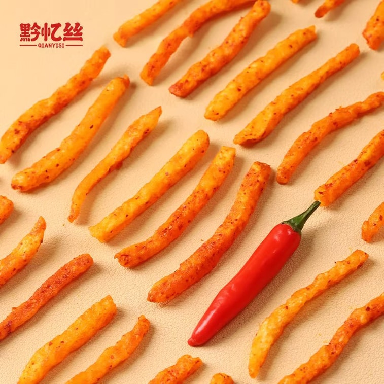 黔忆丝 甜辣+麻辣味土豆丝薯条【400g组合装】休闲零食贵州地道原切土豆 3