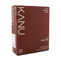 Maxim Kanu Tiramisu Latte 415.2G (24 pieces)