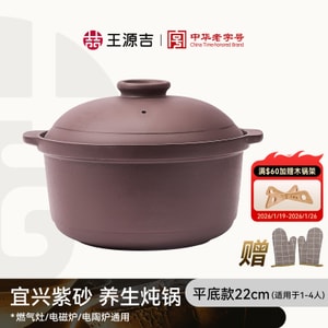 Purple Casserole Pot 22CM Suitable for Stew