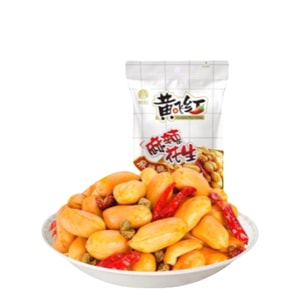 New Year Sale Huang Feihong Oil-Free Spicy Peanuts Specialty Roasted Snack Snack for Drinking 116g*1 Bag