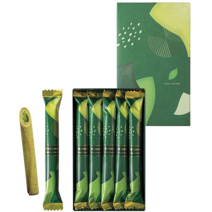 Matcha Flavored Egg Roll 5pcs/box