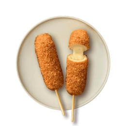 Kiken I Crispy Cheese Corndog 14.1 Oz