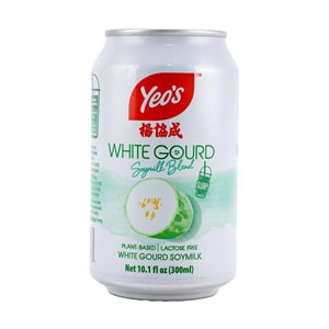 新加坡YEO'S杨协成 冬瓜味豆奶 罐装 300ml【植物基0乳糖】