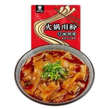 Hot pot wide noodles Sichuan noodles hot pot noodles Non-soaking sweet potato flour hot pot ingredients 120g*1 bag