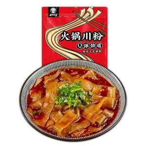 Hot pot wide noodles Sichuan noodles hot pot noodles Non-soaking sweet potato flour hot pot ingredients 120g*1 bag