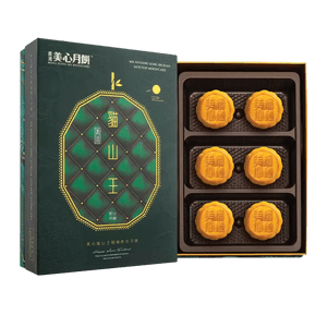Soft Heart Durian Mooncakes Gift Box , 6 Pieces 9.52 oz【Mid-Autumn Festival】