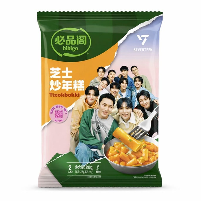 한국 필가정 치즈 떡볶이 390g