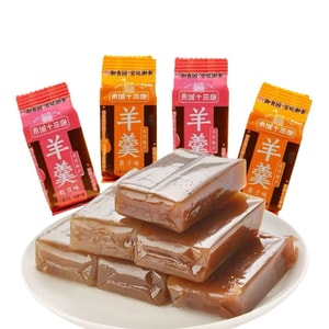 Beijing Traditional food Chestnut Red Bean Jelly Bar 170g Yokan Dessert