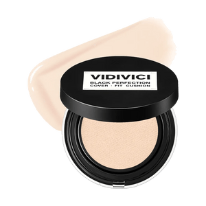 Black Perfection Cover Fit Cushion, SPF40 PA++, 0.46 oz. #17N Fair