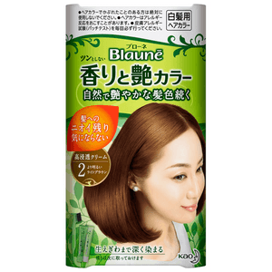 BLAUNE Fragrance and Shine Color Cream 2 [Lighter Light Brown]