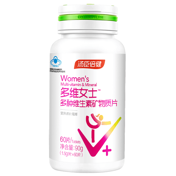 BYhealth Multi-Vitamin and Mineral Tablet for Women 60 ×2