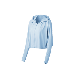Ice Thin Series Shawl Sun Protection Clothing Blue 160/84A (F) One Size