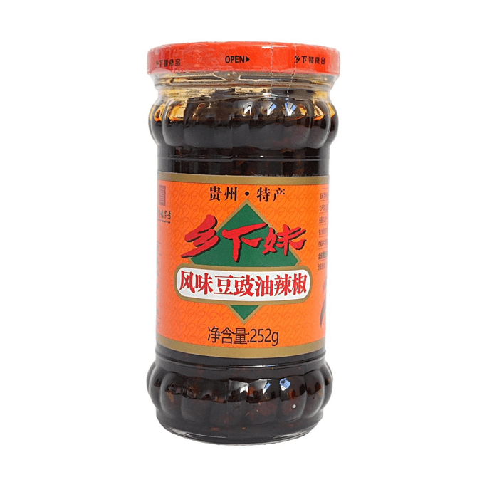 Xiangxia Mei 맛있는 된장 칠리 오일 8.89oz