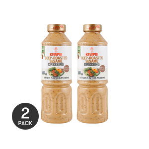 日本KEWPIE丘比 焙煎芝麻醬 沙拉醬 500ml *2【2份超值裝】【壽喜燒必備】 【亞洲銷量第一 無限回購】【BTS鄭號錫同款】