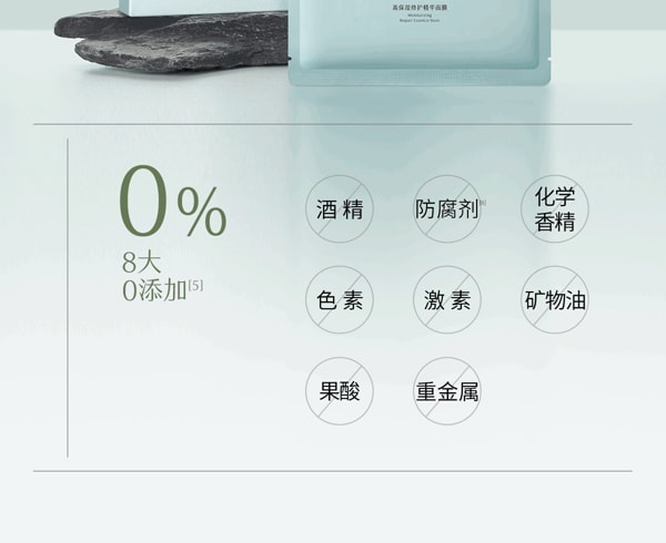  谷雨 水吨吨面膜 高保湿补水 【沙漠皮挚爱】【15min 水duangduang】修护面膜 舒缓泛红 敏感肌【+37.64%深度保湿】 28ml*5片 / 盒