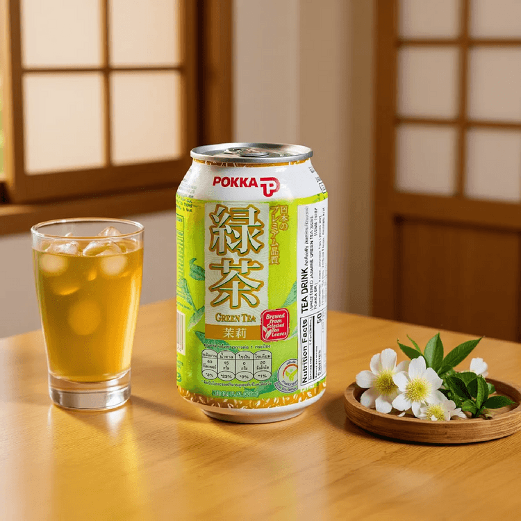 POKKA SAPPORO ジャスミングリーンティー、10.1液量オンス - Yami