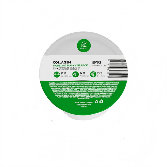 Collagen Modeling Mask Cup Pack Oil Control Soothing 25g