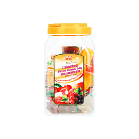 JIN JIN MIXED FRUITS JELLY STRIPS 470 G — Premium Co Groceries