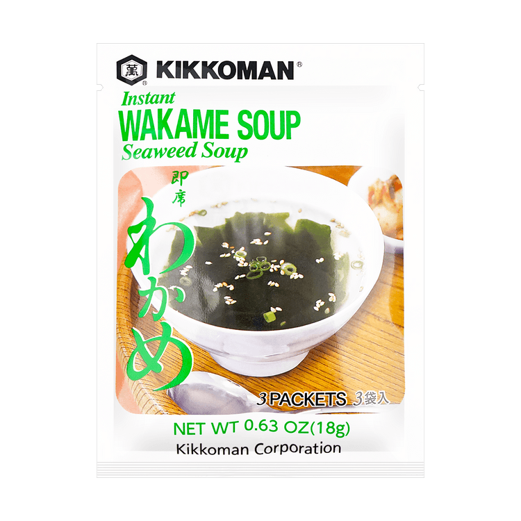 キッコーマン 即席わかめスープ 18g - Yami