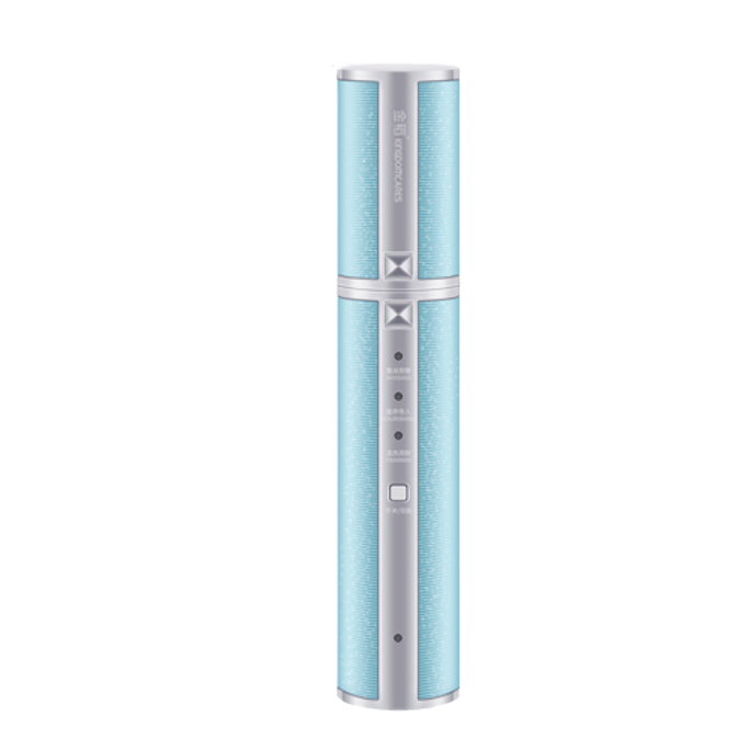 Massage pen vibration heat eye and lip massage instrument blue