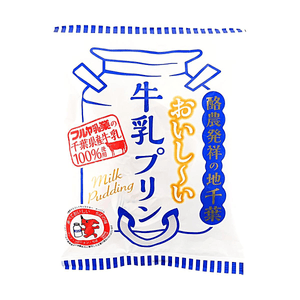 Furuya Delicious Milk Pudding , 3.53 oz 【One Hundred Percent Chiba Milk Selection Rich Creamy】【 Japanese Dessert 】