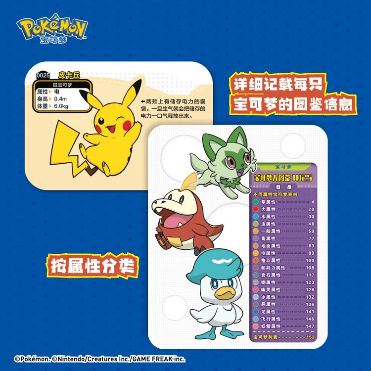 中国からのダイレクトメール】ポケモン図鑑1025（先着9,000名様に