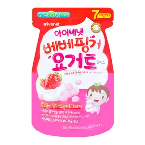 Bebe Finger Yogurt Snack Strawberry 20g