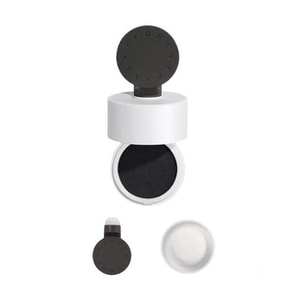 FOREVER·KEY ヘアラインクレイ ヘアラインパウダー フィリングマジック 防水・防汗 ヘアシームカバーパウダー 4g 01 ナチュラルブラック