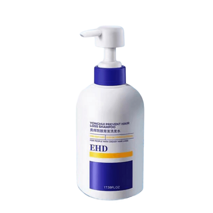 EHD anti hair loss shampoo oil control shampoo dandruff and mite removal fluffy and smooth shampoo 500ml/bottle