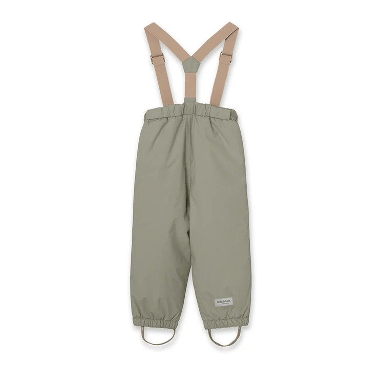 MINI A TURE Kids MATWILANS Spring Suspender Pants - Vert 4Y - Yami.com