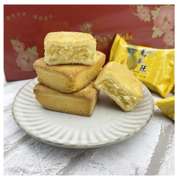  台湾 小潘蛋糕坊 [直邮]小潘 凤梨酥 420g 12入  6