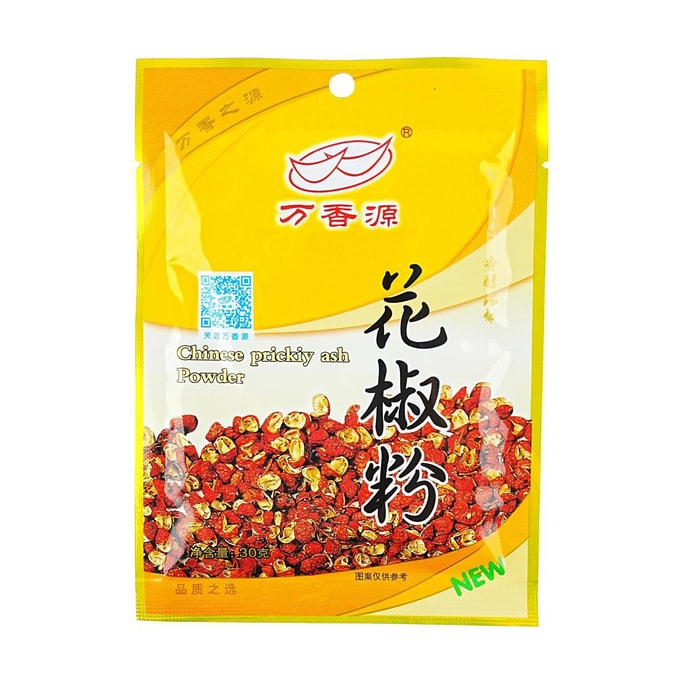 万香源 中华传统植物精华调料 花椒粉 25g