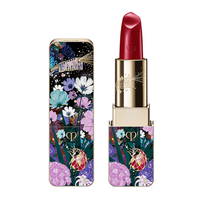  CPB 2025 Christmas Limited Edition Glossy Moisturizing Lipstick 4g, Shade 527 Ruby’s Spark