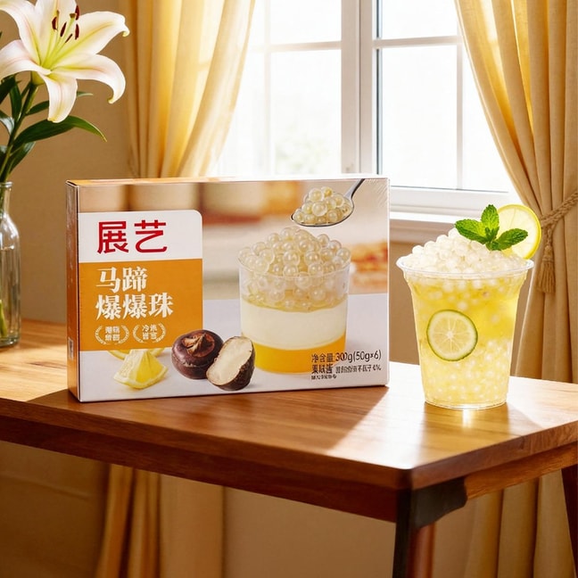 Exploding Pearls Water Chestnuts 6pc 10.58 oz