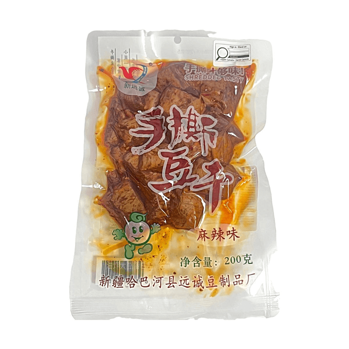 Shredded Dried Tofu Spicy Flavor 7.05oz (Spicy & Chewy Snack)