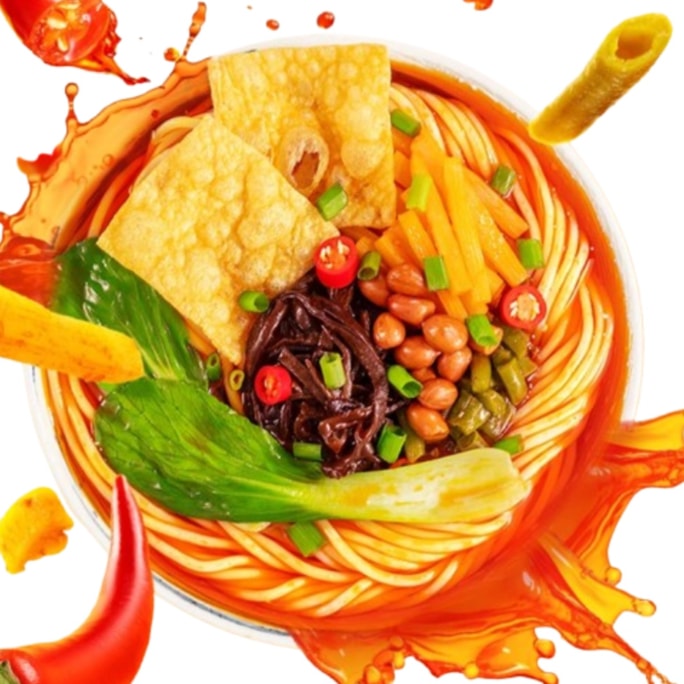 Luosifen Rice Noodles Spicy Flavor 350g