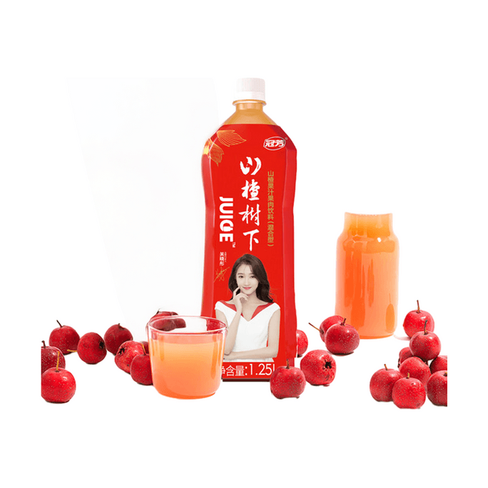 Hawthorn Juice and Pulp Drink Mixed Type, 42.27 fl oz