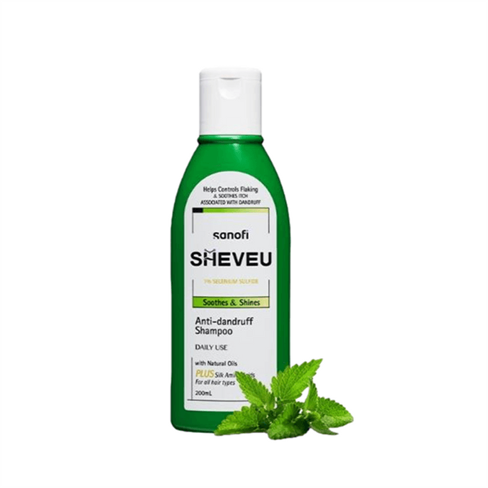 Selenium disulfide Anti-dandruff, Oil-Control and Volumizing Amino Acid Shampoo, Amino Acid Repair Green Bottle, 200ml per bottle