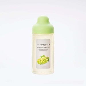 【日本直邮】日本杉养蜂园水果蜂蜜柚子果汁蜜富含VC 麝香葡萄味500g