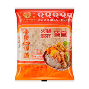 合欢 QQ火锅宽粉丝 300g
