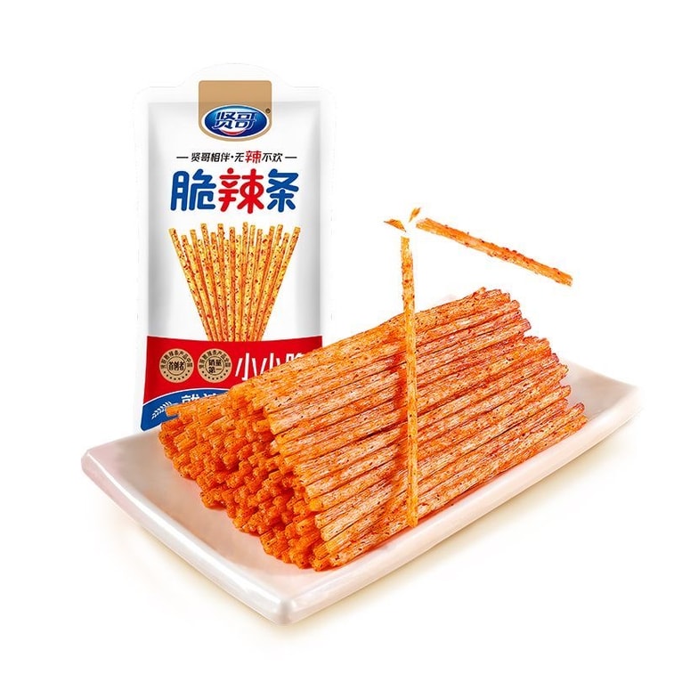 贤哥 辣条 脆辣条 14g*5包  香辣脆爽 解馋辣味小吃 4
