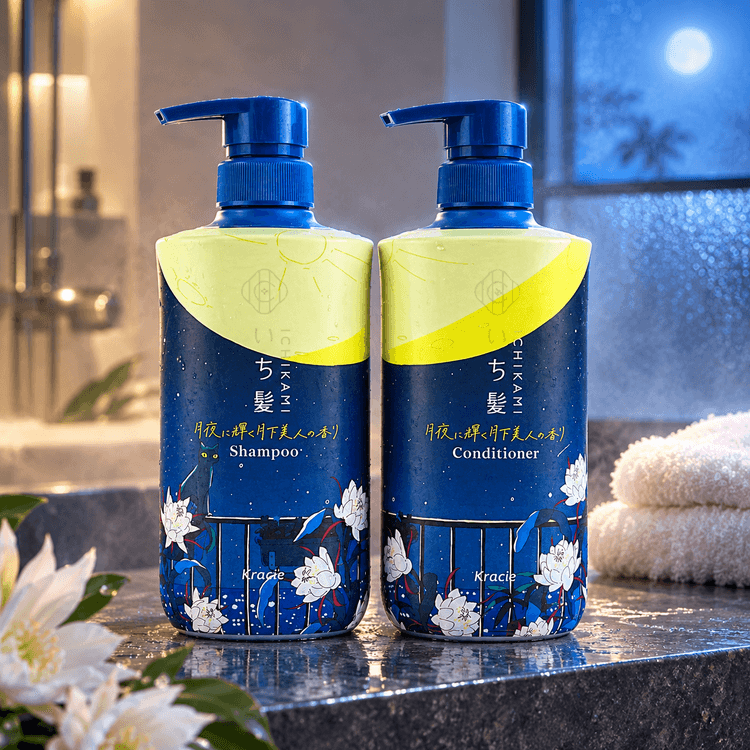 KRACIE Amino Acid Repair Shampoo & Conditioner Limited Set, 16.2
