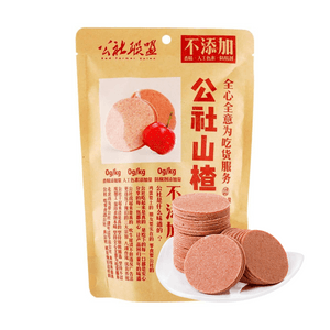 公社联盟  山楂片 210g 无色素糖精添加山楂 【休闲零食 酸甜开胃】