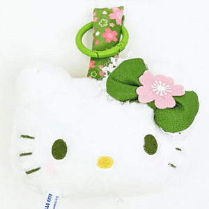 Matcha series large face keychain [Hello Kitty] 1 piece