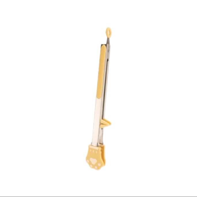 Silicone Food Clips Stainless Steel Food Clip Bear Paws And Fish Styles 33.5cm -Large 1Pc