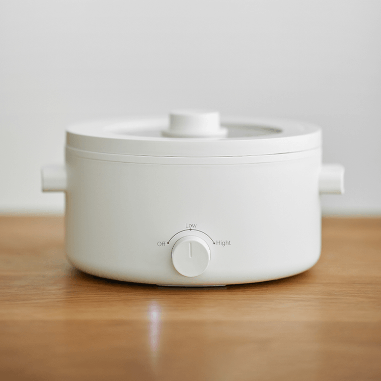 Electric Hot Pot with Steamer Basket – 2L Non-Stick Multi-Function Cooker | 100–120V | Perfect for Dorms & Small Spaces 7