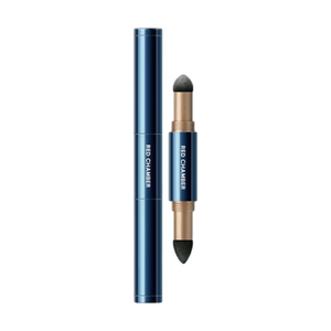 Double-Ended Eyeshadow Stick Shuixin 1pc—Nude Grey-Pink + Pink-Purple Water Glow, Builds Dimensional Eye Makeup