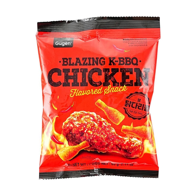 GUGEN Blazing K-BBQ Chicken Flavored Snack oz